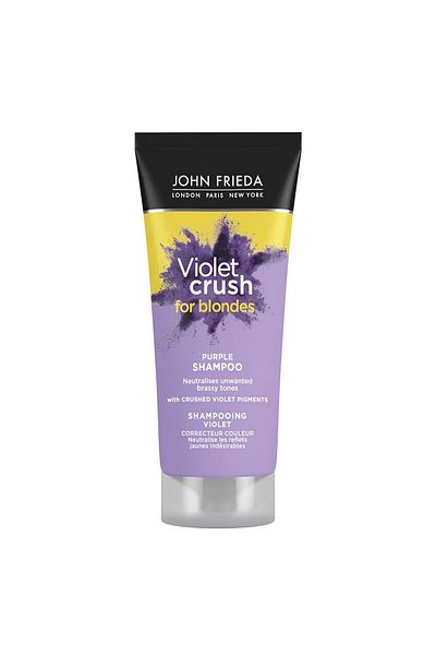 John Sampon cu pigmenti violet pentru par blond John Frieda Violet Crush