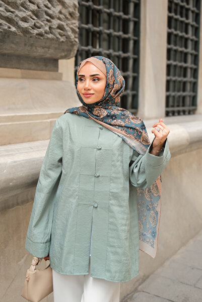 LOCCO Women's Crew Neck Shirt Green