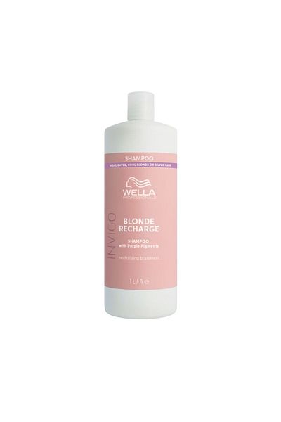 Wella Sampon Wella Professionals Invigo Blonde Recharge pentru neutralizarea tonurilor de galben