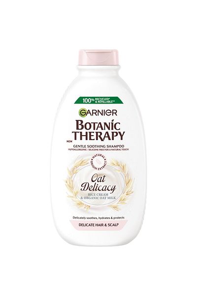 Garnier Sampoo Botanic Therapy Rice Cream & Organic Oat Milk, 400ml