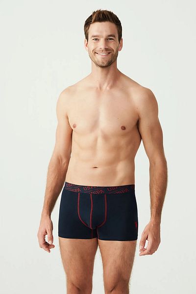 U.S. Polo Assn. 3 Boxer Kit, Uspa Printed, Cotton and Lycra