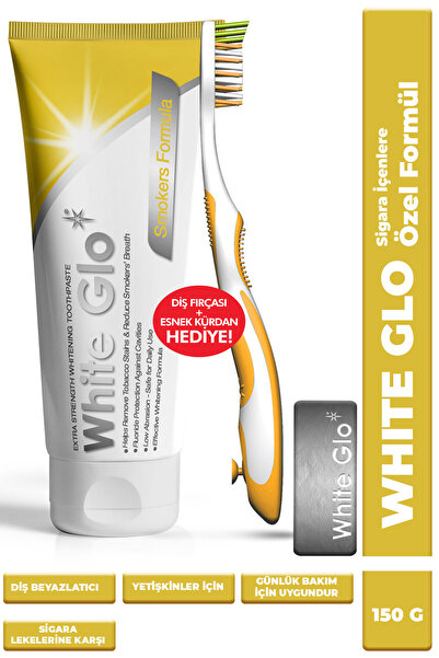 White Glo Sigara Içenlere Özel Diş Macunu 150 G Avantajlı Paket X 2 Adet