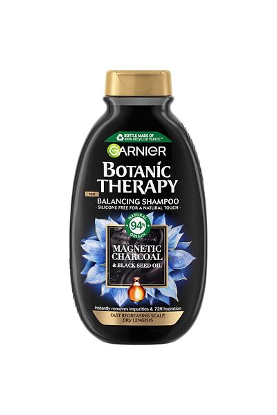Garnier Sampon Botanic Therapy Magnetic Charcoal & Black Seed Oil, 400ml