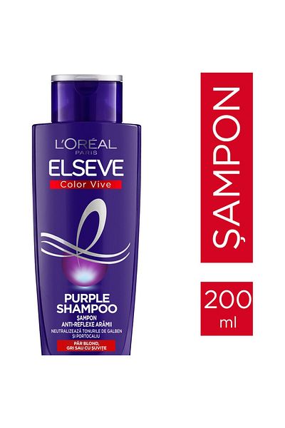 L'Oreal Paris Sampon L'Oreal Paris Elseve Color Vive Purple pentru par blond/gri