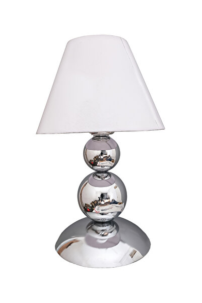 Fer Avize Nesrin Table Lamp Modern Design Wired Lampshade Night Light with Fabric Hat