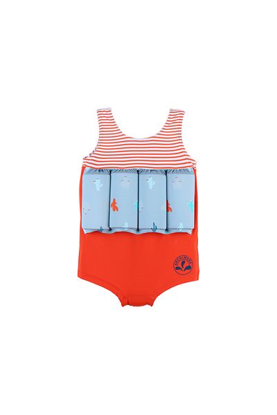 Archimede Floating Swimsuit Cactus Boys, A311531 (as8, Age, 4_Years, Regular) Red