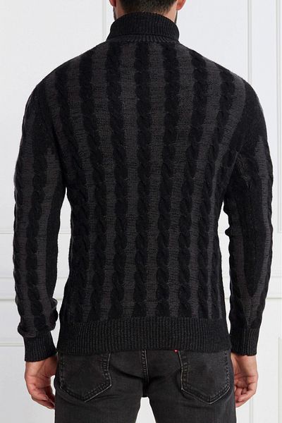Guess Pulover barbati Guess M3BR26 Negru | Gri inchis M INTL