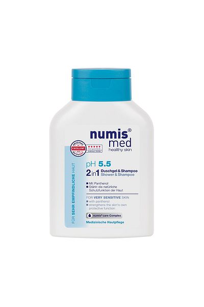 Numis Med Sampon si gel de dus 2 in 1 NumisMed Sensitive pentru piele foarte sensibila