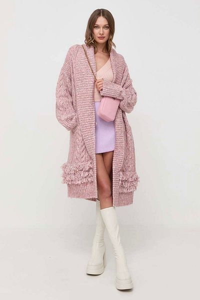 Guess Cardigan lung de dama Guess Liliane W3BR43 Roz L INTL
