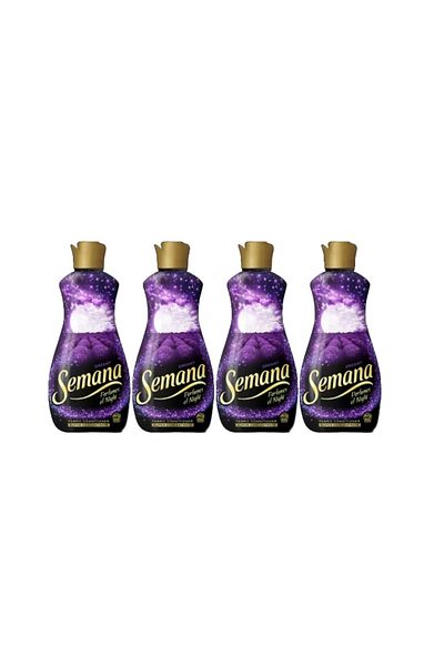 Semana Set 4 X Laundry Conditioner Perfumes Of Night Gold Dreamy 1.65l 66 Washes