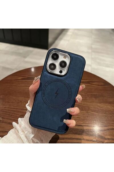 REDz Accessories Κομψή θήκη Armor, Magsafe, συμβατή με iPhone 15 Pro, δερμάτι...