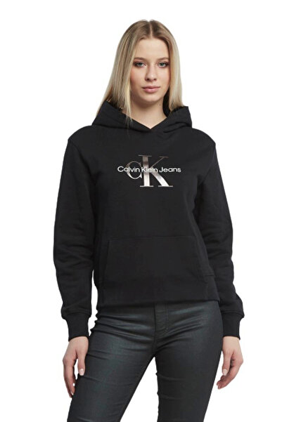 Calvin Klein Jeans Γυναικείο φούτερ CKJ J20J217784 Μαύρο XL INTL