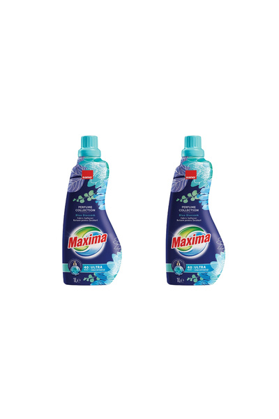 Sano Pack of 2 X Blue Blossom Fabric Softener, 1l