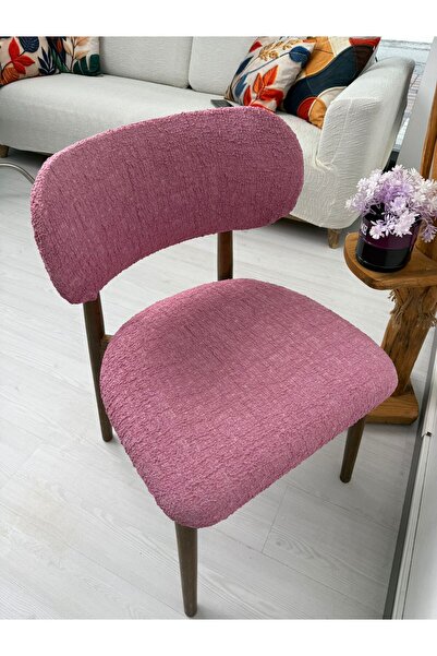 Defne Home bohem sandalye kılıfı Gül Kurusu