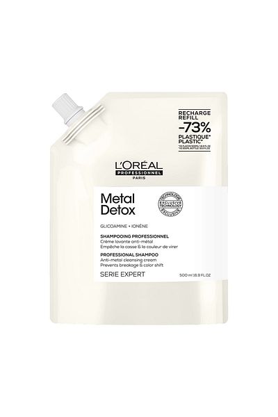 L'Oreal Paris Rezerva sampon L'Oreal Professionnel Serie Expert Metal Detox pentru curatarea metalelor din par