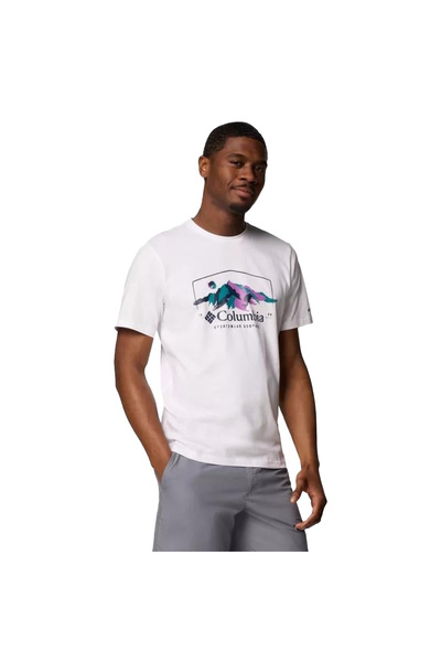 Columbia Tricou cu mânecă scurtă pentru bărbați CSC Brush Wit Nature