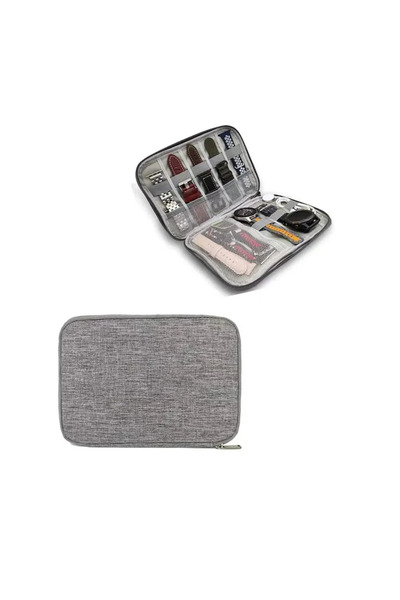 TECOS Geanta textila pentru depozitarea cablurilor, Tecos®, fermoar, impermea...