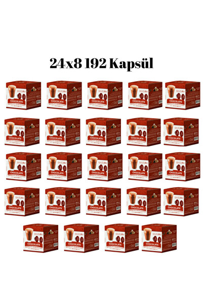 Livy Coffee Dolce Gusto, Uyumlu Chocolate Kapsül Kahve 24X8 192 Kapsül