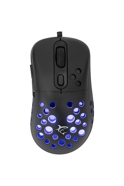 WHITE Mouse Gaming cu fir White Shark AZRAEL