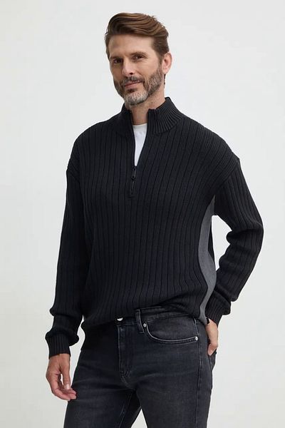 Calvin Klein Jeans Men's sweater CKJ J30J326199 Black M INTL