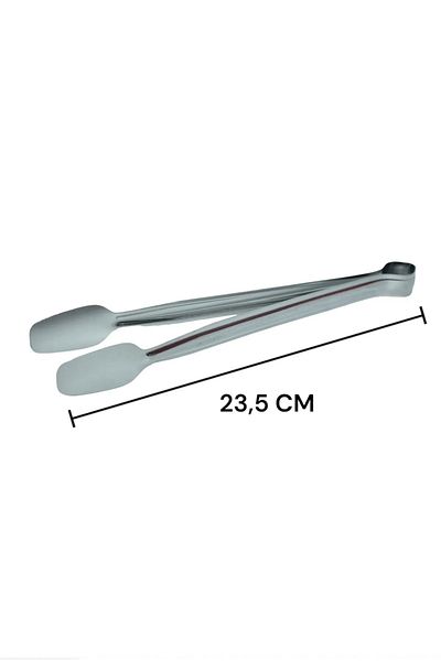 Dore Voir Stainless and Non-Tarnish Steel Grill Serving Tongs-23.5 cm