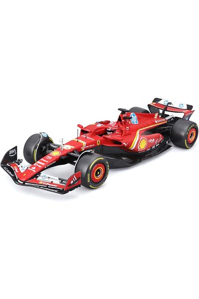 BBURAGO Ferrari Racing-SF-24-2024 With Helmet 1:18 Scale 18-16815#16