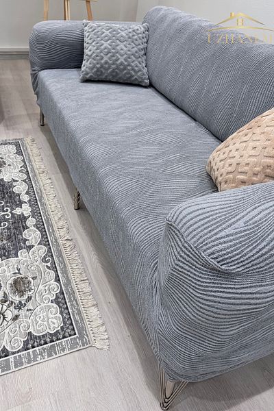 uzhanem Husa de scaun jacquard pentru 3 persoane, 1 bucată husă de canapea extensibilă în produs