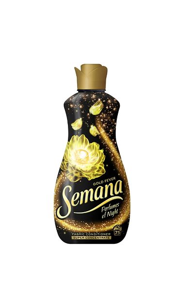 Semana Perfumes Of Night Gold Fever Fabric Conditioner, 1.65 L, 66 Washes