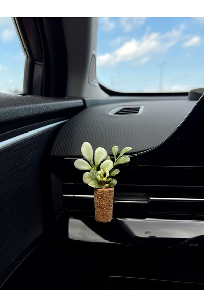 Mi-ÇA HOME تصميم أنيق لرائحة السيارة الصغيرة |   زخرفة مكيف الهواء على شكل زهرة فطر مصنوعة يدويًا |   مشبك ناشر