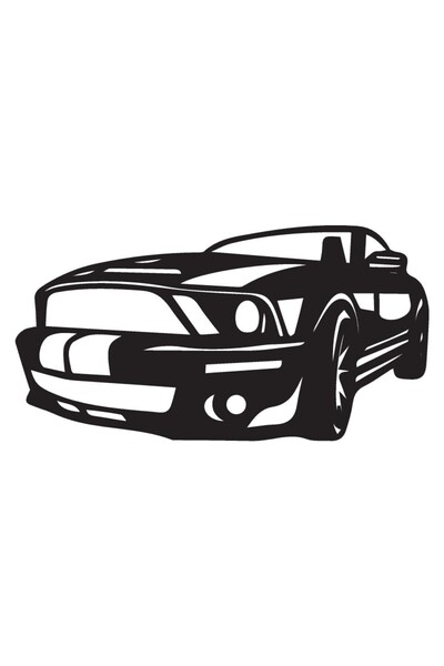 Generic Brand Classic Cars Auto Motor Laptop Wall Foil Sticker (Type 11) 30x1...