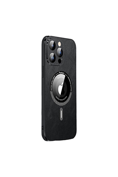 REDz Accessories Husă Magsafe cu decupaj și logo, compatibilă cu iPhone 13 Pr...