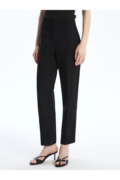 LC Waikiki Lcw Vision Black Standard Fit Women's Trousers
