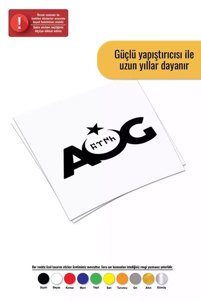 Generic Brand Aog Moon Star - Vehicle, Car, Laptop, Wall Compatible Sticker 6...