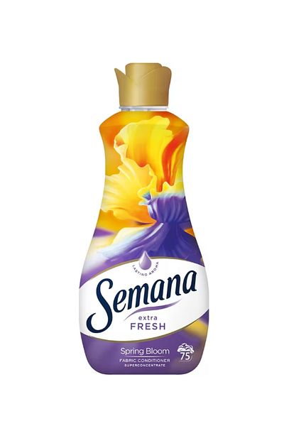 Semana Extra Fresh Spring Bloom Fabric Softener, 1.5 L, 75 Washes