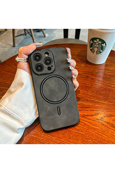 REDz Accessories Θήκη Retro Elite, Magsafe, Δερμάτινη εμφάνιση, Συμβατή με iP...