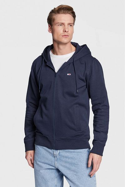Tommy Jeans Bluza Tommy Jeans Back Linear Regular Fit, Bleumarin 2XL INTL