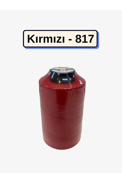 Yiğit Kumaş Red Sewing Thread 120 Number Polyester Code:812