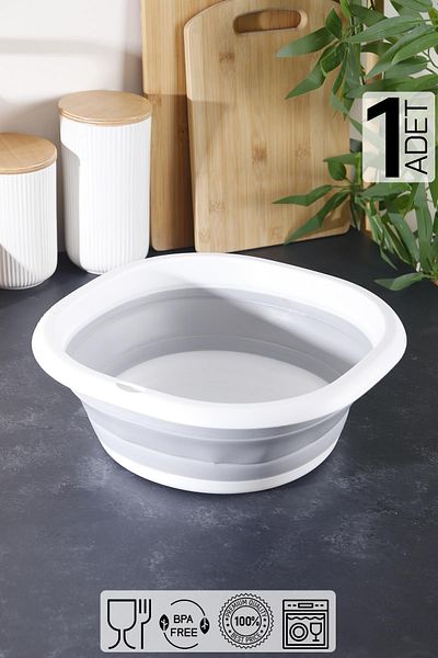 HOMENIVA Folding Basin Basin Accordion Collapsible Basin
