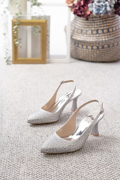 Egepass Darrel Attention-Getting Pointed Toe Structure Thin Heel Evening Dress, Women's Shoes Suitable for Daily Use