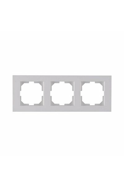 Ledarmy Karen 3-Piece White Socket Frame Stylish and Practical Frame