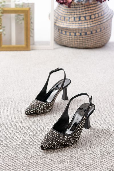 Egepass Darrel Attention-Getting Pointed Toe Structure Thin Heel Evening Dress, Women's Shoes Suitable for Daily Use