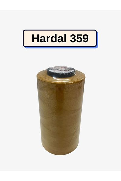Yiğit Kumaş Mustard Sewing Thread Number 120 Polyester Code:359