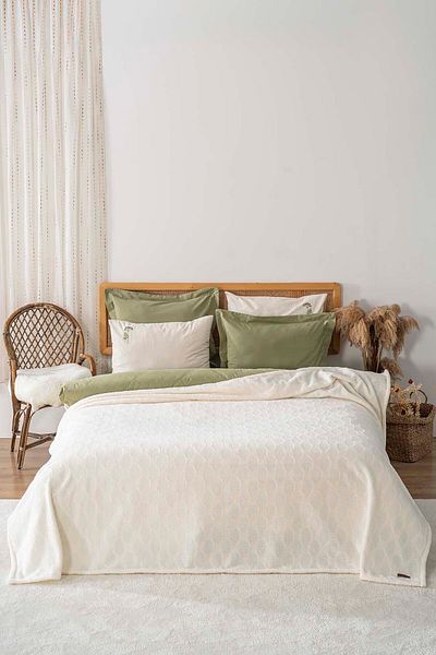Riva Cuvertură de pat Allen Jacquard Raschel Nordic Single Punch