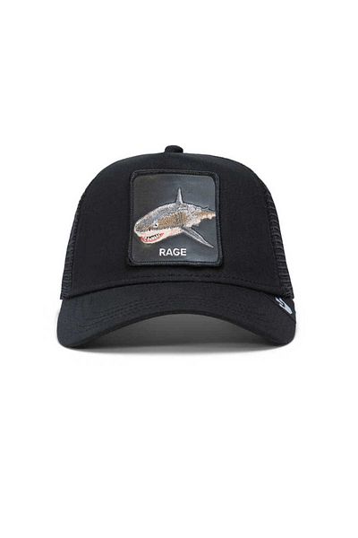 Goorin Bros Pălărie cu model de rechin Rage cu figurină de pește - 101-1656