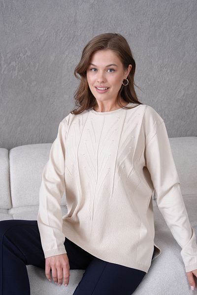 Lamierra Tricoturi Young Mother pulover sezonier cu gât