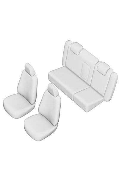 Umbrella SET HUSE SCAUN UMBRELLA PENTRU SKODA OCTAVIA II 2004-2009 (BANCHETA FRACTIONATA) TIP 2 CU TETIERE SP