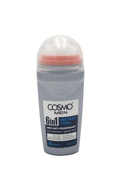 Cosmo Men's Deodorant 6-in-1 Instant Cool by Cosmo, 50ml