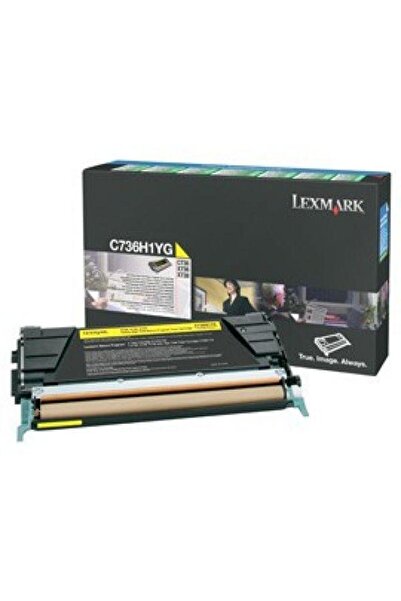 Lexmark TONER GALBEN LEXMARK C736H1YG