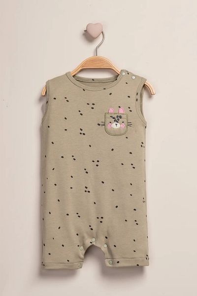 For My Baby Baby Fou- Baby Jumpsuit Summer Short Barbatöz