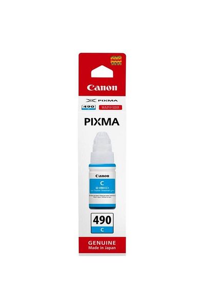Canon GI-490 C ink cartridge, cyan, capacity 70ml, for CISS equipment G1400 / G2400 /